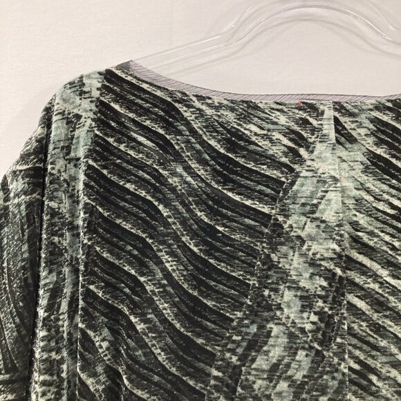 NWT New York & Company size XL Velvet Belted Feminine Elegant Dress Evening - Picture 10 of 11